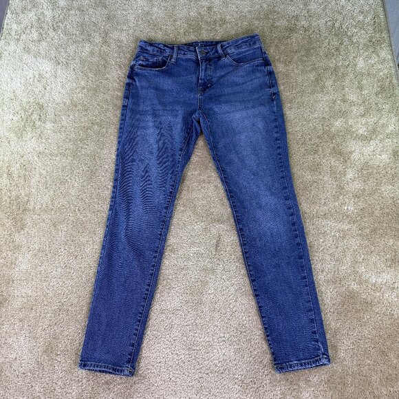 a.n.a a new approach womens high rise skinny jeans denim size 8 30x28 E682 - Picture 1 of 13